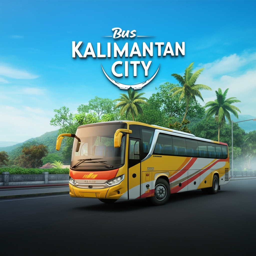 Bus Simulator Indonesia MOD APK With Latest version & Unlimited Money 6 Kalimantan
